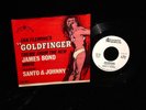 Santo & Johnny 45 Canadian American 182 Goldfinger w/ PS Sleeve Promo 1964