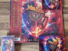 Judas Priest Invincible Shield OBI Vinyl, Cassette, Special Ed CD bundle Signed