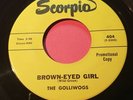 THE GOLLIWOGS Brown Eyed Girl 45 creedence clearwater revival Promo Scorpio