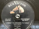 Rock-78 RPM-Elvis Presley-I Forgot To Remember To Forget/Mystery Train-E-/V+