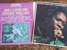 Esther Phillips TWO LP's And I Love Him & Confessin' the Blues 1st press, EX/VVG
