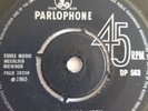 The Beatles,Dizzy Miss Lizzy/Yesterday, EXPORT,EX+,Parlophone,1965,Merseybeat