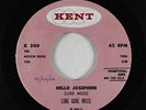 Blues 45 - Long Gone Miles - Hello Josephine - Kent - VG++