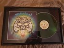 motorhead overkill signed by lemmy phil eddie  Green Ltd Lp Vinyl Framed