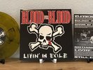 Blood For Blood - Livin In Exile 10“ Vinyl On Clear Marbled Limited