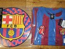 HACKNEY DIAMONDS BARCELONA FC PICTURE DISC + VINTAGE JERSEY (Large ) IN HAND