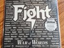 FIGHT WAR OF WORDS WHITE WITH BLACK SPLATTER VINYL RSD NEW SEALED ROB HALFORD LP
