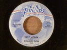 Charlie Rich  Easy Money/Midnite Blues  Promo R&B, Rockabilly, Popcorn RARE