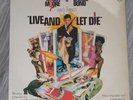 Live And Let Die James Bond Original Film Soundtrack Vinyl 007 1973