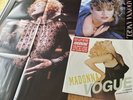 X2 Madonna 12” Vinyl Record Vogue Strike A Pose With Poster And Angel Dance