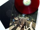 ORIGINAL 1969 RED VINYL THE BEATLES ABBEY ROAD LP APPLE JAPAN RARE