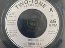 SPECIAL AKA-GANGSTERS. Original Rare UK Silver Injection Label. 1979, TT1/2.