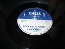 CHUCK BERRY ROCK & ROLL MUSIC/ BLUE FEELING 78 RPM CHESS VG