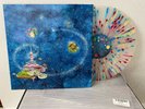 Super Mario Galaxy Star Stories Vinyl Record Soundtrack LP Cake Splatter Mondo