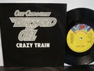 Ozzy Osbourne Blizzard of Ozz Crazy Train 1980 Jet P/S 45