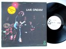 LIVE CREAM Atco Records - White label Promo CLAPTON NM VINYL LP ULTRASONIC CLEAN