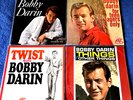 4 LPs BOBBY DARIN, NEAR MINT WITH GRAET POSTER.