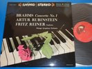 Artur Rubinstein/Reiner BRAHMS Piano Concerto No.1  Classic Records/RCA LSC-1831