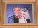 Islands in the Stream Photo Signed By Both Kenny Rogers & Dolly Parton With COA