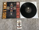 GUNS N' ROSES - APPETITE FOR DESTRUCTION SHRINK WRAP ORIG PRESS METAL 1987