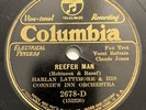 HARLAN LATTIMORE - Reefer Man / I Heard 78rpm Columbia 2678 Hot Jazz V Hot Jazz