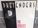 THE PRETENDERS - THE SINGLES 1987 VINYL LP WITH POSTER WX135  GREAT COPY