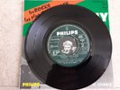 JOHNNY HALLYDAY EP LES ROCKS VOL 3 ECRIT HALLIDAY RARE PARFAIT ETAT+ETIQ RADIO