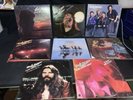 Bob Seger 8 LP Lot:Live Bullet,Night Moves,Stranger In Town,Mongrel,the Distance
