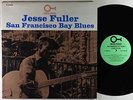 Jesse Fuller - San Francisco Bay Blues LP - Prestige Folklore OG Press Mono VG+