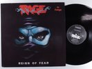 RAGE Reign Of Fear NOISE LP VG+/VG++ germany k