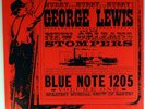 GEORGE LEWIS NEW ORLEANS STOMPERS, VOL. 1-BLUE NOTE 1205, DG EAR FLAT EDGE RVG