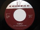 LINK WRAY & RAY MEN - RUMBLE /THE SWAG 45 Beautiful EX Shiny Vinyl  1958 1st PRS