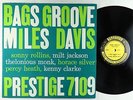 Miles Davis - Bags' Groove LP - Prestige - 7109 Mono DG RVG VG+