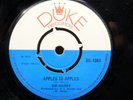Sir Harry - Apples to Apples (Duke DU-136) REGGAE 45