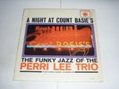 Perri Lee Trio Feat. Eddie Chamblee ‎– A Night At Count Basie's Vinyl LP US F/G+