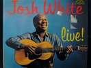 JOSH WHITE-LIVE -Rare Fully Sealed 60's Folk Blues Album-ABC #407