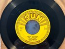 ELVIS PRESLEY That's All Right / Blue Moon SUN 209 + Rare Misprint Label 45 RPM