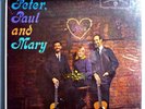 PETER PAUL & MARY 1st ALBUM RARE ORIG '62 WARNER GOLD LABEL STEREO LP SHRINK NM