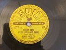 ELVIS PRESLEY I DON'T CARE IF THE SUN DON'T SHINE 78RPM SUN 210