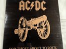 AC/DC  ULTRA-RARE For Those About To Rock 1981 1st Press SPAIN Vinyl LP  VG+/ EX