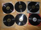 6x BING CROSBY:  78rpm Shellac records
