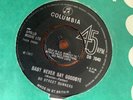 Bo Street Runners UK Columbia 45 NrEx 1965 baby never say goodbye
