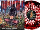Alpha Wolf - Half Living Things - Red Black & White Corona [New Vinyl LP] Black,