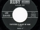LEE DAVID - TEMPTATION IS CALLIN' MY NAME - RUBY  - NORTHERN SOUL