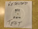 CRIME Extortion 7” REJECTED TEST PRESS #8/15 Punk KBD Dils Weirdos
