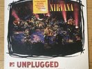 Nirvana Unplugged In New York White 12” Vinyl 1st Press 94 Promo Copy Near Mint