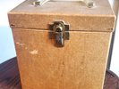 AMFILE Platter-pak No.  700 Phonograph Record Case w/ separators - 45's