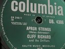 Rare 78 Cliff Richard Apron Strings /living Doll  Columbia Vg+