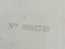 The Beatles White Album 1st Press Top loader No2748 LOW NUMBER GOOD Condition