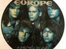 EUROPE - Out Of This World LP orig 1988 pic disc MEGA-RARE  Hair Metal Glam NM